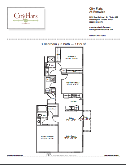 Dallas floor plan