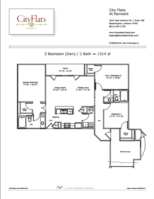 San Fransisco 3 floor plan